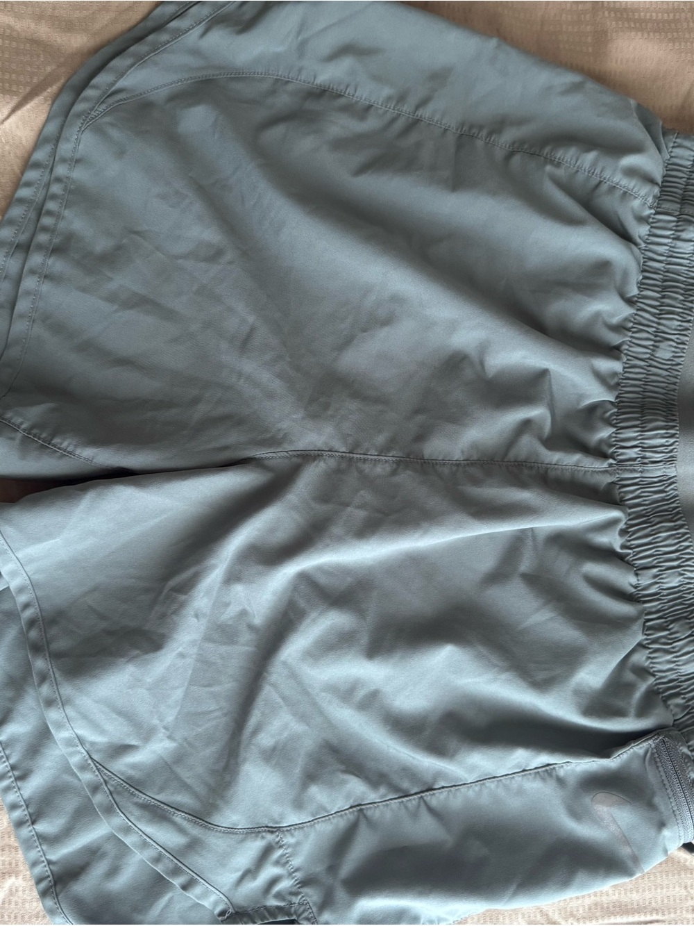 Nike Men's Soft Blue Athletic Shorts